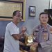Kapolres Bengkalis Jenguk Personil Yang Sedang Sakit, Berikan Motivasi dan Semangat Untuk Sehat