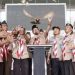 Bentuk Karakter Anak Lewat Pramuka, Jefridin Buka Scout Day Kwarran Batam 