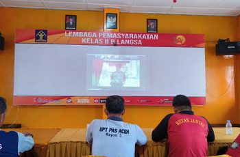 Lapas Kelas IIB Langsa Ikut Pembukaan Pekan Olahraga Permasyarakatan Nasional