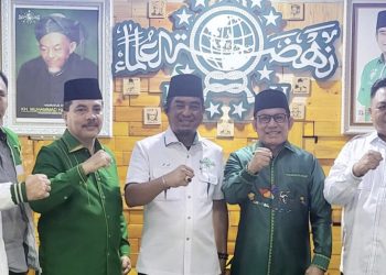 Waketum DPP Partai PPP, DPW Riau dan DPC Pekanbaru Lakukan Kunjungan Silaturahmi ke Ketua PWNU 