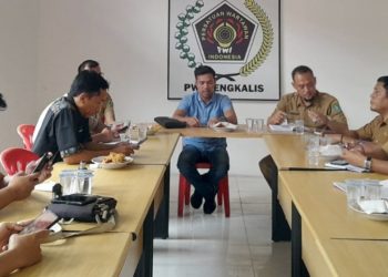 PWI Bengkalis Siap Dukung Bengkalis Kota Layak Anak