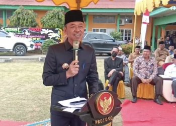 4  Pj Penghulu dan Anggota BPKep di Lantik Bupati Rohil di Bagan Sinembah 