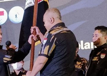 Anton Charliyan Lantik Pengurus DPP PEKAT IB di Grand Palace Surabaya