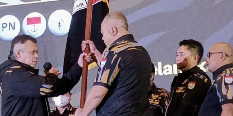 Anton Charliyan Lantik Pengurus DPP PEKAT IB di Grand Palace Surabaya
