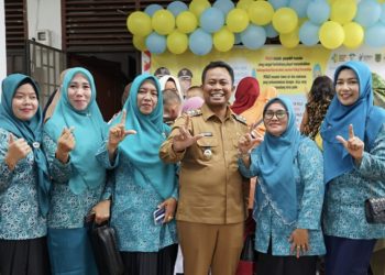 H Sulaiman Hadiri Launching Crash Program Polio di Labuhan Tangga Besar