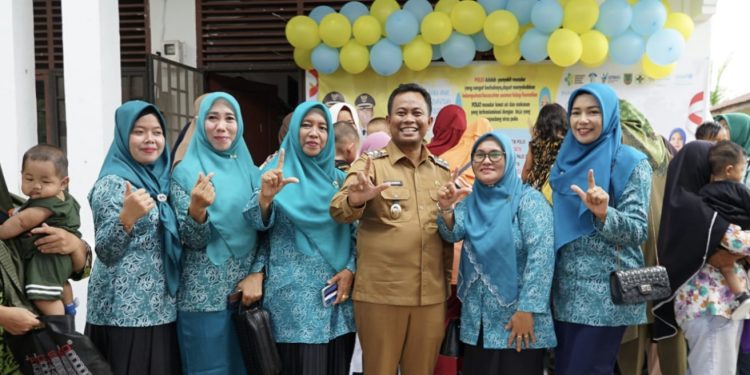 H Sulaiman Hadiri Launching Crash Program Polio di Labuhan Tangga Besar