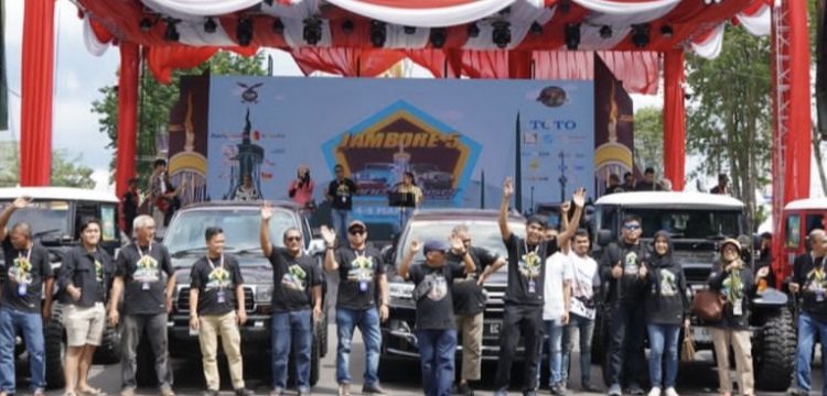 Riau Sabet Juara 1 Kategori Modifikasi Overland TLCI di Jambi