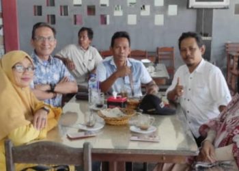 Pengurus DPC PJS Beltim Timba Ilmu Menembus Informasi Badan Publik dari Komisioner KI Babel