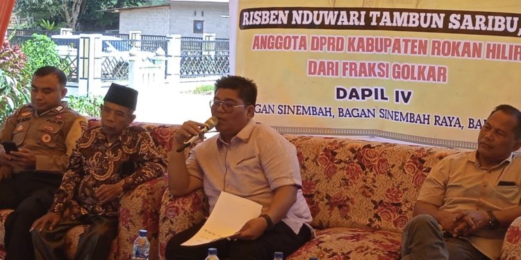 Risben Nduwari Gelar Reses dan Tampung Aspirasi Warga Pasir Putih 