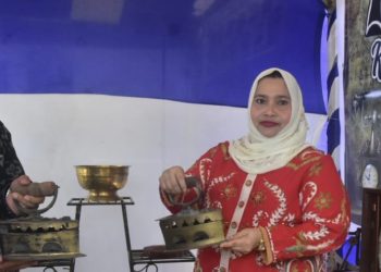 Tingkatkan Ekonomi, Bupati Kasmarni Buka Expo Ekonomi Kreatif Pesona Bermasa 2023
