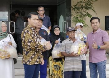 Pengadilan Negeri Bengkalis Bersama PWI Gelar Bazar Sembako Murah