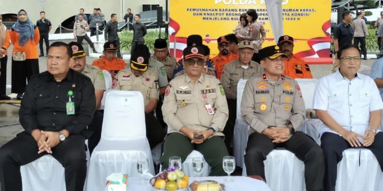 Kalaksa Sufandi Himbau Warga Tidak Bakar Lahan, Saat Hadiri Apel Akbar Karhutla