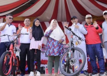 Damkar Bengkalis Gelar Jalan Santai Sempena HUT Ke 104 