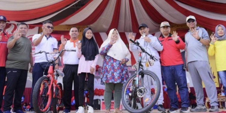 Damkar Bengkalis Gelar Jalan Santai Sempena HUT Ke 104 