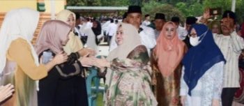 Kasmarni Ajak Masyarakat Mandau Kompak dan Sinergi Bangun Negeri Saat Safari Ramadhan ke 9