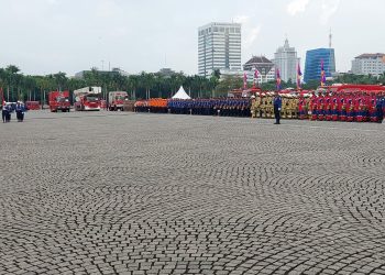 Bupati Bengkalis Hadiri HUT ke-104 Damkar Penyelamatan Tingkat Nasional