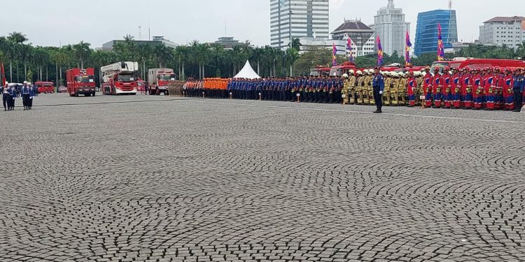 Bupati Bengkalis Hadiri HUT ke-104 Damkar Penyelamatan Tingkat Nasional