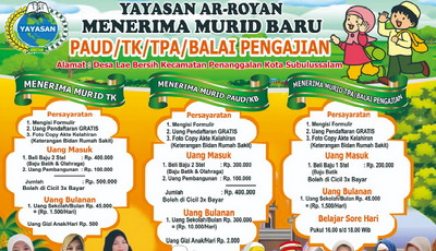 Sabirin Siahaan Buka Sekolah ABK/SLB