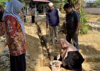 Rektor Unsam Letakan Batu Pertama Pembangunan Mushola Fakultas Teknik