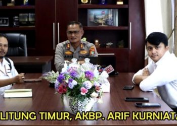 Kapolres Belitung Timur Terima Audiensi DPC PJS Beltim