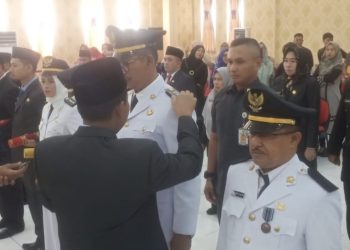 Wabup Rohil Lantik Sejumlah Pejabat Baru di Lingkungan Pemkab 