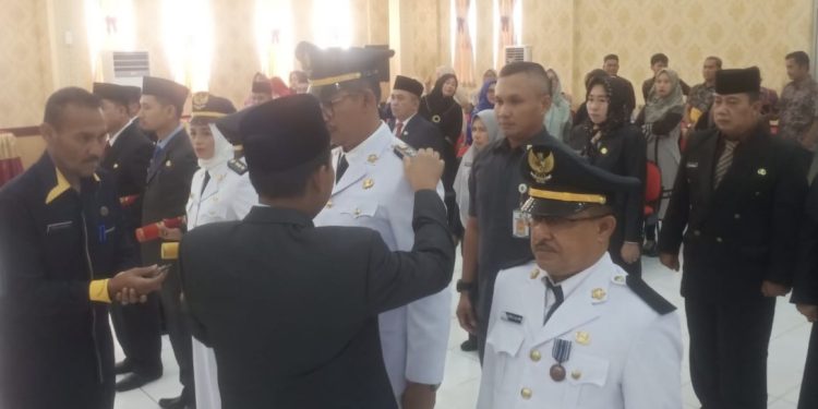 Wabup Rohil Lantik Sejumlah Pejabat Baru di Lingkungan Pemkab 