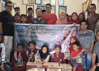 DPD PJS Sumsel Berbagi Ke Anak Panti Asuhan Ikhlas Berbagi Palembang