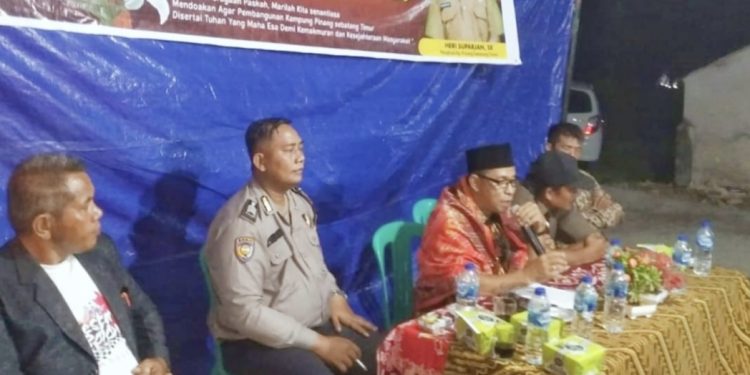 Pemerintah Desa Pinang Sebatang Timur Rayakan Paskah Bersama Warga