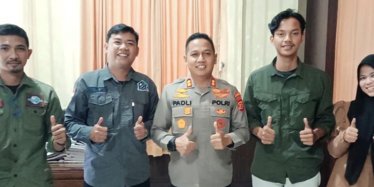 Jalin Sinergi, DPC PJS Tanjab Barat Audensi Bersama Kapolres