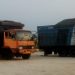 10 Unit Truk Angkut Cangkang Sawit Ke Pelabuhan Kuala Langsa Tertunda