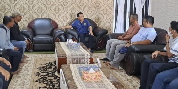 Dpp Lsm Trisula dan Ketua K3M Silahturahmi Bersama PLT Bupati Kepulauan Meranti