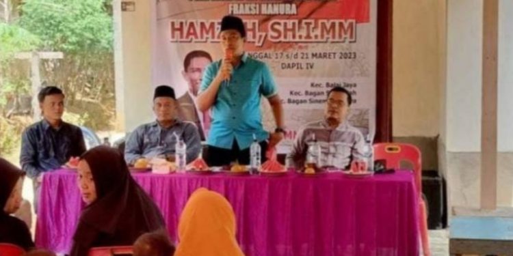 Wakil DPRD Rohil Reses, Hamzah: Utamakan Roda Ekonomi dan Infrakstruktur 