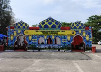 Pospam Satlantas Polres Bengkalis Siapkan Fasilitas Alat Pijit Elektronik