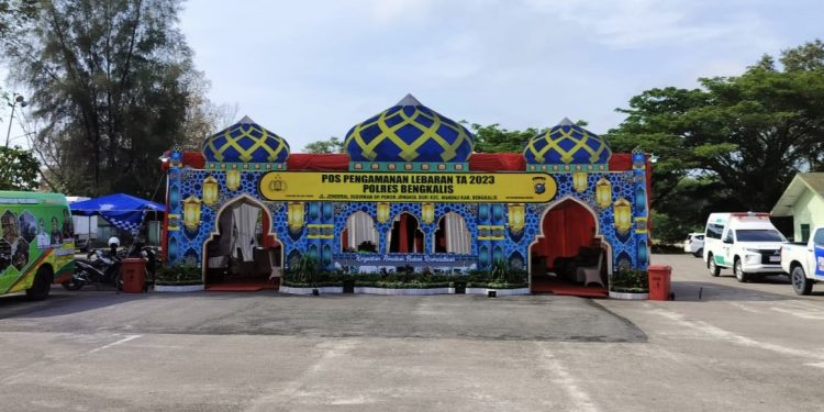 Pospam Satlantas Polres Bengkalis Siapkan Fasilitas Alat Pijit Elektronik