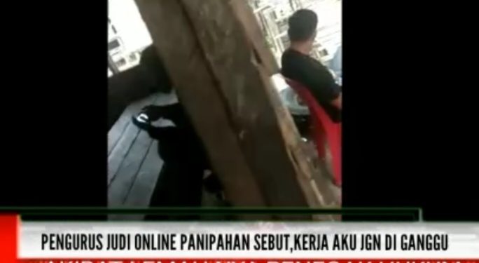 Pengurus Judi Online Panipahan, Kerja Saya Jangan Di Ganggu.