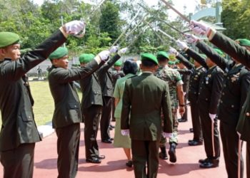 Rangkaian Sertijab, Danrem 045/Gaya: Terima Kasih Kepada Semua Pihak