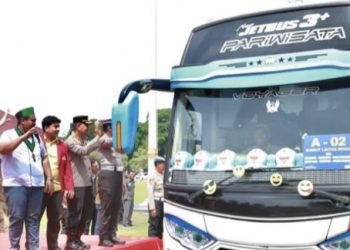 Mudik Kebangsaan Cipayung Plus Riau Bersama Polda Riau