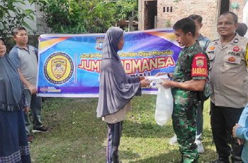Tim Jumpe Romansa Polda Riau Kembali Salurkan Bansos ke Warga Kurang Mampu