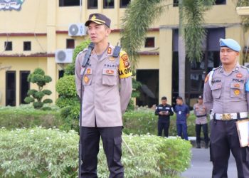 Peringati Hari May Day, Polres Rohil Gelar Apel Kesiap Siagaan 