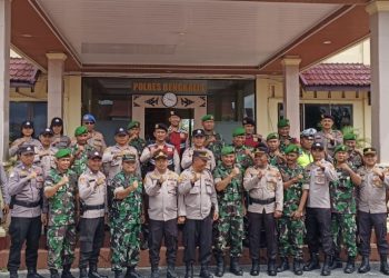 May Day, Sinergi TNI-POLRI Polres Bengkalis dan Kodim 0303 Gelar Patroli