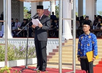 Hari Otonomi Daerah ke 27 dan Hardiknas, Bupati Rohil: Bangkitkan Semangat Berinovasi
