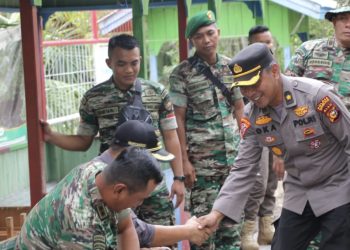 Polres Bengkalis Tanam Mangrove Secara Serentak se Indonesia