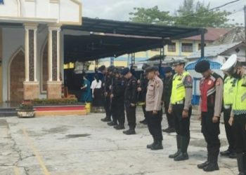 Perayaan Kenaikan Isa Almasih, Polres Langsa Gelar Pengamanan Ibadah di Gereja