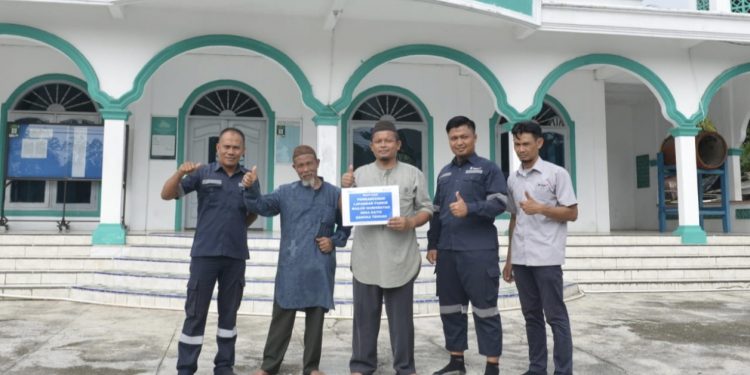 Masjid Nurhidayah Katis Terima Bantuan Dari PT Timah Tbk