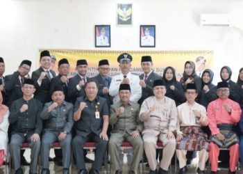 Sekda Rohil Lantik Pejabat Administrtor dan Pengawas 
