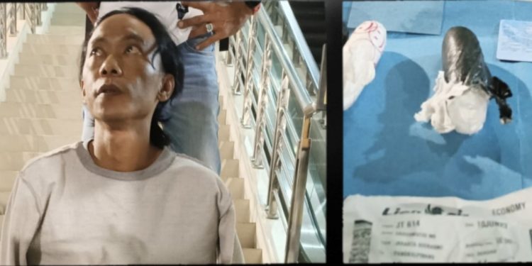 Simpan Sabu Dalam Anus & Paha, Pelaku Digulung Tim Gabungan BNNP Babel