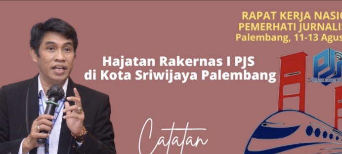 Hajatan Rakernas I PJS di Kota Sriwijaya Palembang