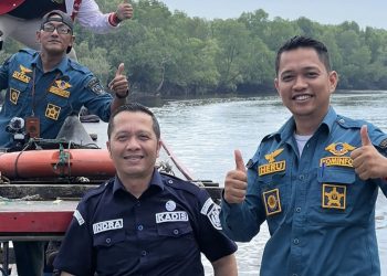 Kadiskominfotik Rohil Bersama Tim Ekspedisi Kumpulkan Data Jaringan