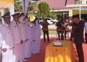 Sejumlah Pjs Penghulu di Balai Jaya Dilantik Bupati Rohil 