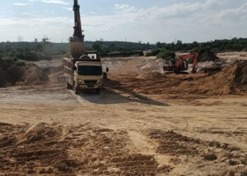 Diduga Usaha Galian C Tanah Timbun Ilegal, Menjamur di Desa Karya Indah